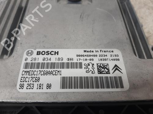 Control unit CITROËN BERLINGO Box Body/MPV (B9) 1.6 BlueHDi 100 | BP26807775M11 
