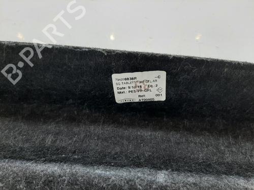 Rear parcel shelf RENAULT CAPTUR I (J5_, H5_) 1.5 dCi 90 (J5N4, J5M5, J5MW, J5M6, J5AL, J5AJ) | BP31537887C85 