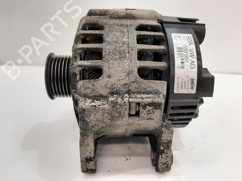 Used Alternator VW POLO V (6R1, 6C1) 1.2 (60 hp) 28039605