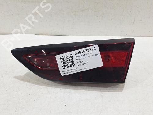right-taillight-vauxhall-astra-mk-vii-k-b16-2015-32325097 main image