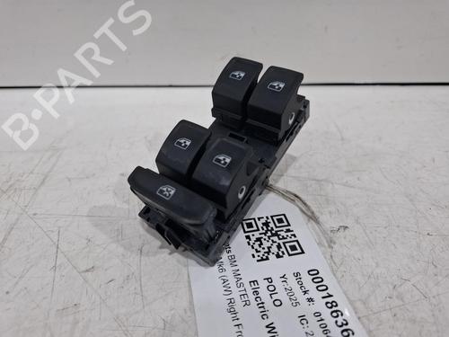Used Right front window switch Right front window switch VW POLO VI (AW1, BZ1, AE1) 1.0 TSI (95 hp) 40238370 40238370