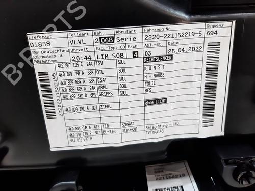 Other AUDI A6 C8 (4A2) 40 TFSI | BP37026262O1 - Image 2