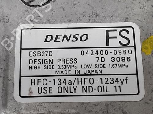 AC compressor HONDA JAZZ V (GR_, GS_) 1.5 eHEV (GR3, GR6) | BP31360851M34 