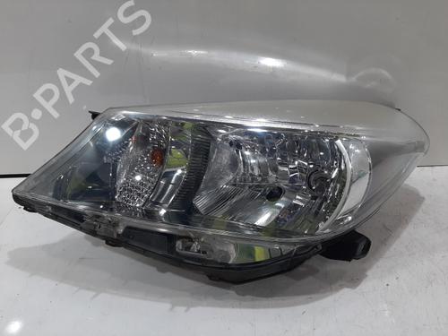 Used Left headlight Left headlight TOYOTA YARIS (_P9_) 1.0 VVT-i (KSP90_, KSP90R) (69 hp) 40600945 40600945
