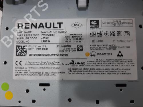 Control unit DACIA BIGSTER 1.8 FHEV (RYN7) | BP38076416M11 - Image 2