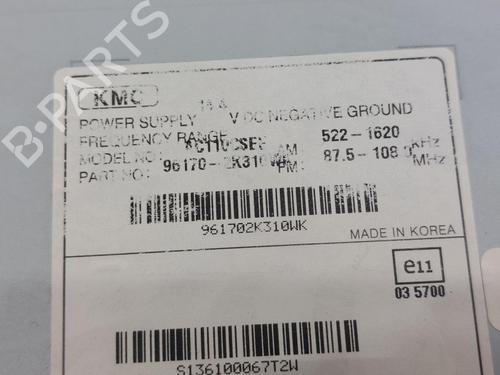 Radio KIA SOUL I (AM) 1.6 CRDi 128 | BP26748262E6 