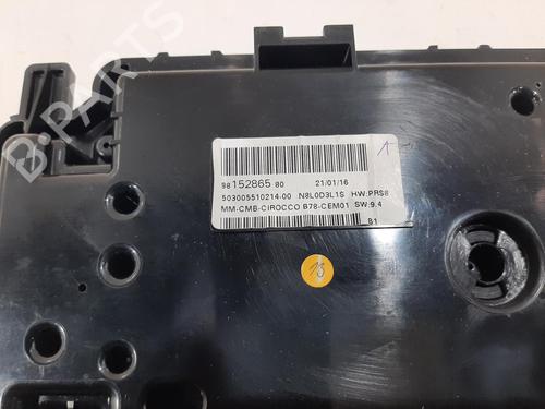 Instrument cluster CITROËN C4 Picasso II 1.6 BlueHDi 120 | BP31628245C47