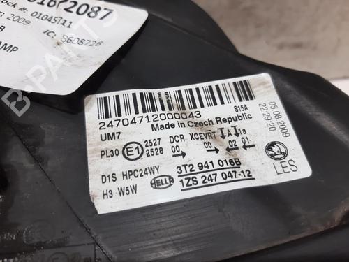 Right headlight SKODA SUPERB II (3T4) 2.0 TDI | BP33435950C29 - Image 4