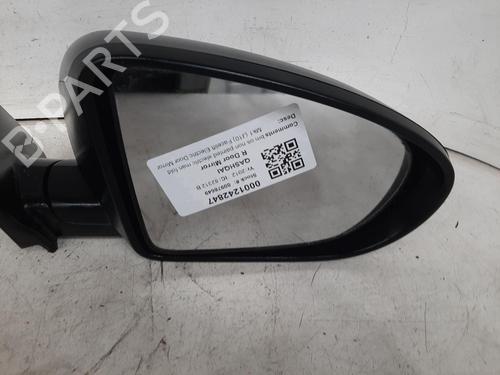 Right mirror NISSAN QASHQAI / QASHQAI +2 I (J10, NJ10, JJ10E) 1.6 | BP26845992C27 