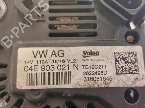 Alternator VW POLO V (6R1, 6C1) 1.2 TSI 16V | BP26864726M7 