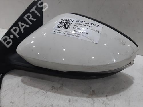 Left mirror SKODA OCTAVIA III Combi (5E5, 5E6) 1.5 TSI | BP30141842C26 