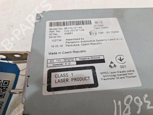 Radio TOYOTA VERSO (_R2_) 1.6 D4-D (WAR20_) | BP31685334E6 