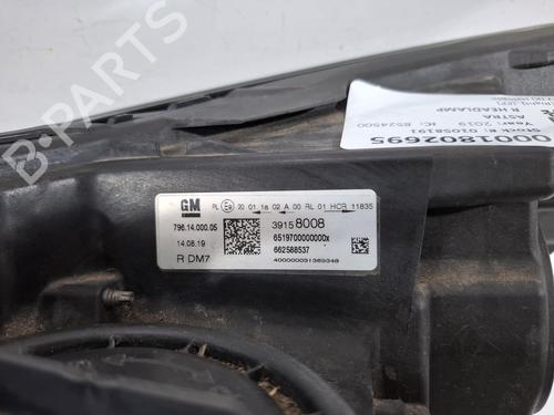 Right headlight VAUXHALL ASTRA Mk VII (K) (B16) 1.6 CDTi | BP38237016C29 - Image 2
