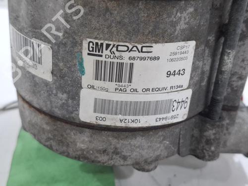 Used AC compressor AC compressor VAUXHALL ANTARA A (L07) 2.2 CDTi 4x4 (163 hp) 39667872 39667872