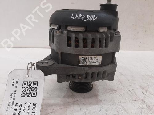 Used Alternator Alternator JEEP COMPASS (MP, M6, MV, M7) 1.6 CRD (120 hp) 36216549 36216549