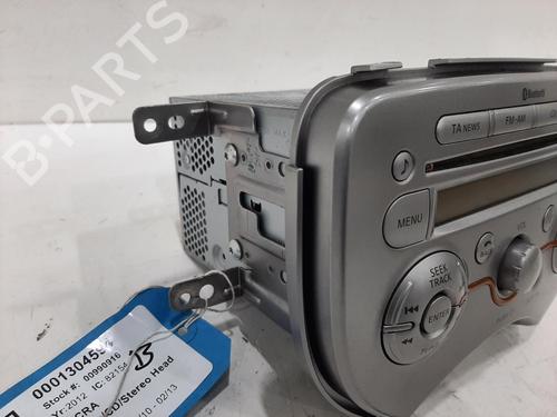 Radio NISSAN MICRA IV (K13K, K13KK) 1.2 | BP26872523E6 