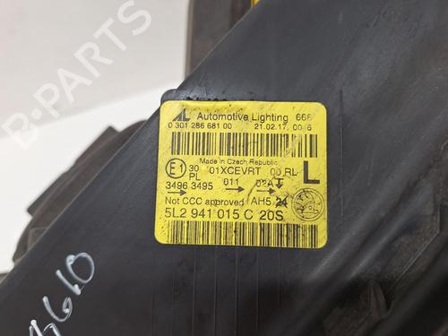 Left headlight SKODA YETI (5L) 1.2 TSI | BP38486861C28 - Image 2