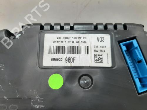 Instrument cluster VW POLO V (6R1, 6C1) 1.4 (6R1) | BP28574924C47 