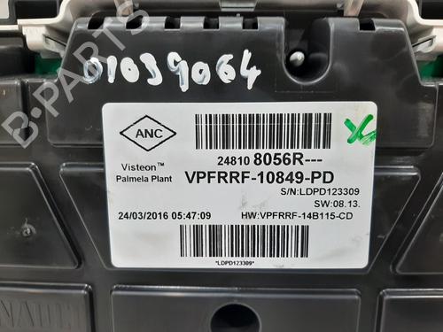 Instrument cluster RENAULT CAPTUR I (J5_, H5_) 0.9 TCe 90 | BP31685541C47 