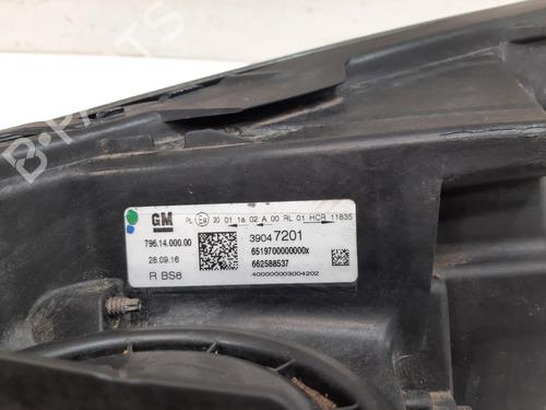 Right headlight VAUXHALL ASTRA Mk VII (K) (B16) 1.6 CDTi | BP34619748C29  - Image 5