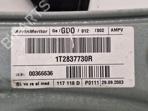 Front right window mechanism VW TOURAN (1T1, 1T2) 1.9 TDI | BP26870477C23 
