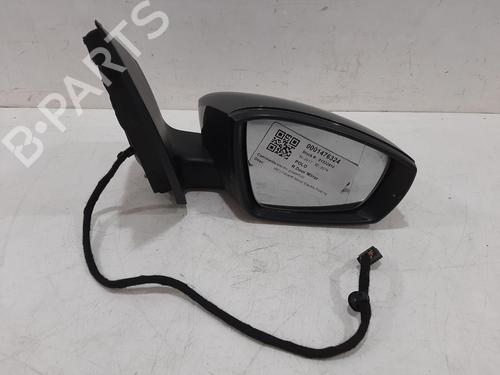 Used Right mirror VW POLO V (6R1, 6C1) 1.2 TSI 16V (90 hp) 27659767