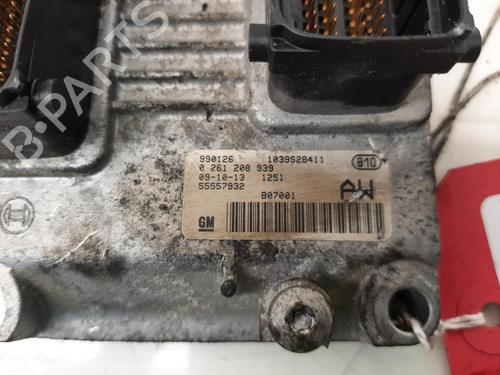 Engine control unit (ECU) VAUXHALL CORSA Mk III (D) (S07) 1.0 (L08) | BP26846760M57 - Image 3