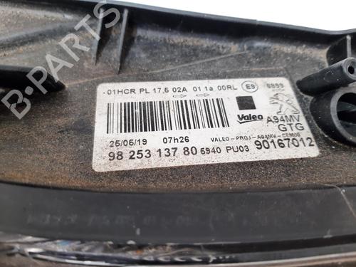 Left headlight PEUGEOT 2008 I (CU_) 1.2 VTi | BP37184306C28 - Image 2