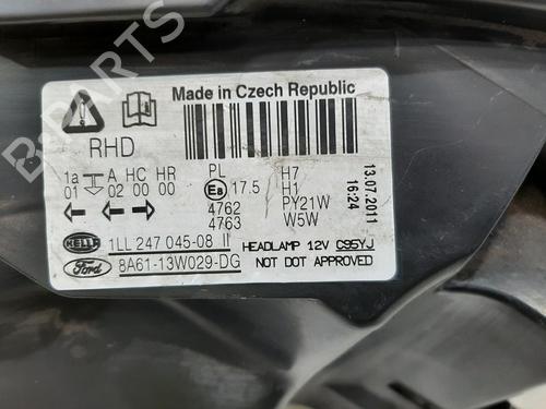 Right headlight FORD FIESTA VI (CB1, CCN) 1.6 Ti | BP29398173C29 