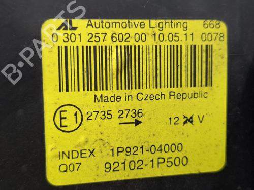 Right headlight KIA VENGA (YN) 1.4 CRDi 90 | BP39561254C29 - Image 2