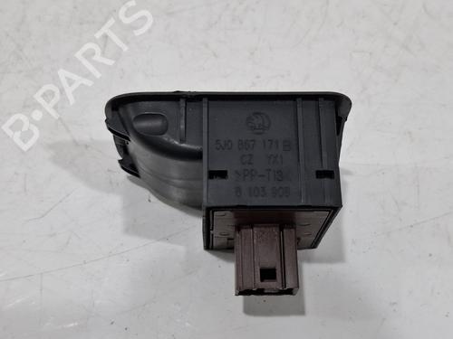 Right front window switch SKODA FABIA II (542) 1.6 TDI | BP38255055I26 - Image 3