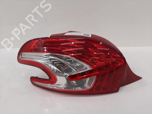 Used Left taillight PEUGEOT 208 I (CA_, CC_) 1.4 VTi (95 hp) 26843498