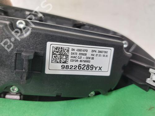 Climate control VAUXHALL CROSSLAND X / CROSSLAND (P17) 1.5 Turbo D (75) | BP26859999I5 