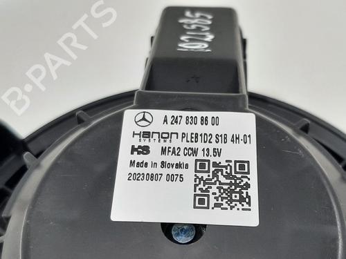 Heater blower motor MERCEDES-BENZ CLA (C118) CLA 180 (118.384) | BP27922608M62 