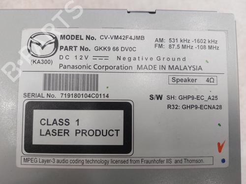 Control unit MAZDA CX-5 (KE, GH) 2.2 D (KE2FW) | BP26756403M11 - Image 4