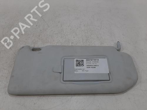 Parasol derecha Parasol derecha VAUXHALL GRANDLAND X / GRANDLAND (A18) 1.2 Turbo (75) (131 hp) 33698869 33698869