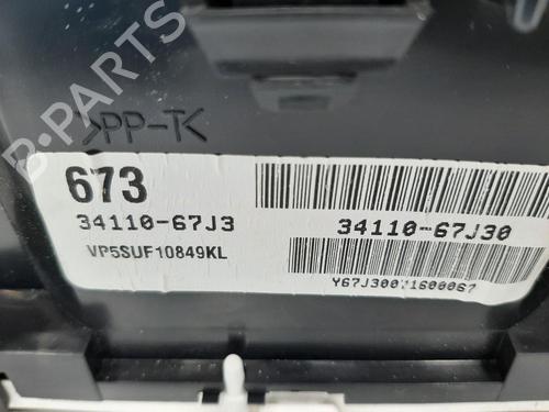 Instrument cluster SUZUKI GRAND VITARA II (JT, TE, TD) 1.9 DDiS All-wheel Drive (JT419, TD44, JB419WD, JB419XD,... | BP26806039C47 