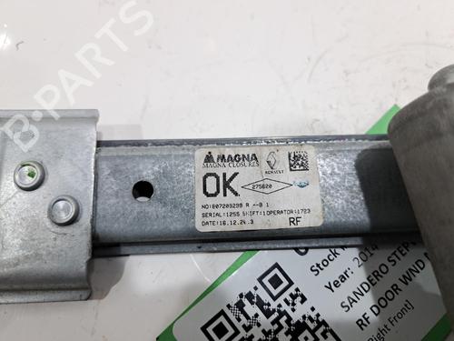 Front right window mechanism DACIA SANDERO II TCe 90 (B8M1, B8MA, B8AC) | BP36855529C23  - Image 6