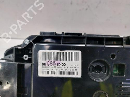 Instrument cluster PEUGEOT 3008 II SUV (MC_, MR_, MJ_, M4_) 1.5 BlueHDi 130 | BP26850305C47 