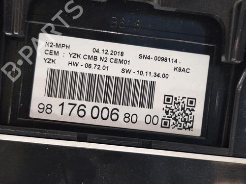 Instrument cluster CITROËN BERLINGO Box Body/MPV (K9) 1.6 BlueHDi 100 | BP26836895C47 