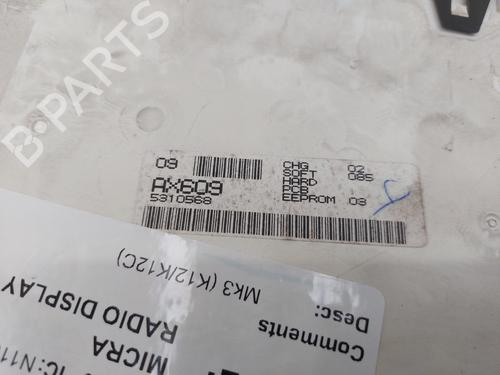 Display monitor NISSAN MICRA III (K12) 1.2 16V | BP26844853C48 