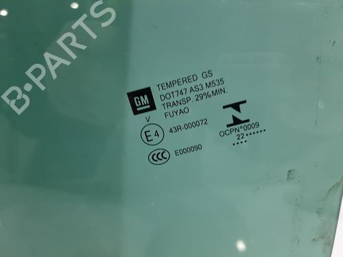 Rear left door window VAUXHALL CROSSLAND X / CROSSLAND (P17) 1.2 (75) | BP26856920C20 