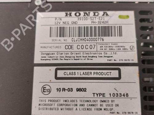 Radio HONDA CR-Z (ZF) 1.5 IMA (ZF2) | BP26747729E6 