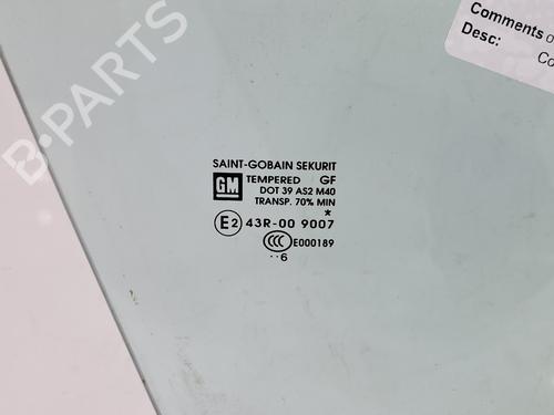 Szyba drzwi przednich prawych VAUXHALL CORSA Mk IV (E) (X15) 1.4 | BP28311777C19 