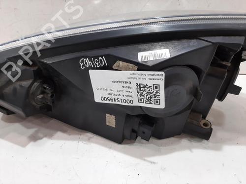 Right headlight FORD FIESTA VII (HJ, HF) 1.1 Ti-VCT | BP30057796C29 