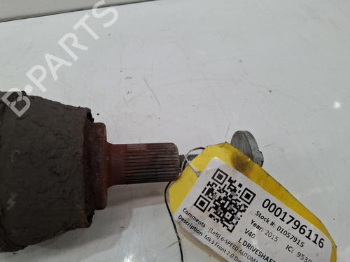 Left front driveshaft VOLVO V40 Hatchback (525) D2 | BP38098698M38 - Image 6