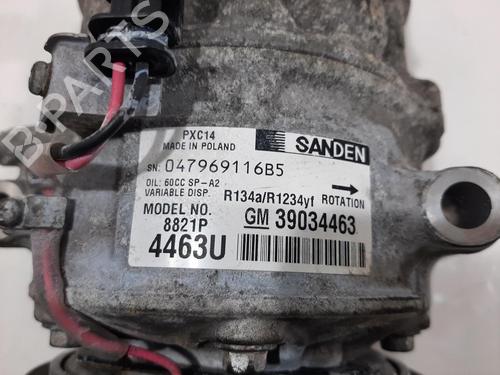 AC compressor VAUXHALL ASTRA Mk VII (K) (B16) 1.0 | BP38412455M34 - Image 2