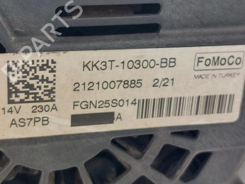 Alternator FORD TRANSIT CUSTOM V362 Van (FY, FZ) 2.0 EcoBlue | BP28038658M7 
