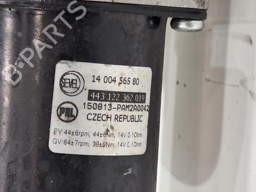Front wiper motor PEUGEOT EXPERT Van (VF3A_, VF3U_, VF3X_) 1.6 HDi 90 8V | BP26835036M29 