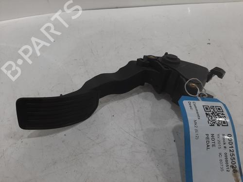 Used Pedal NISSAN NOTE (E12) 1.2 DIG-S (98 hp) 26859276